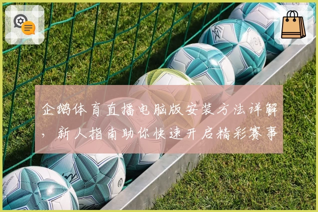企鹅体育直播电脑版安装方法详解，新人指南助你快速开启精彩赛事体验